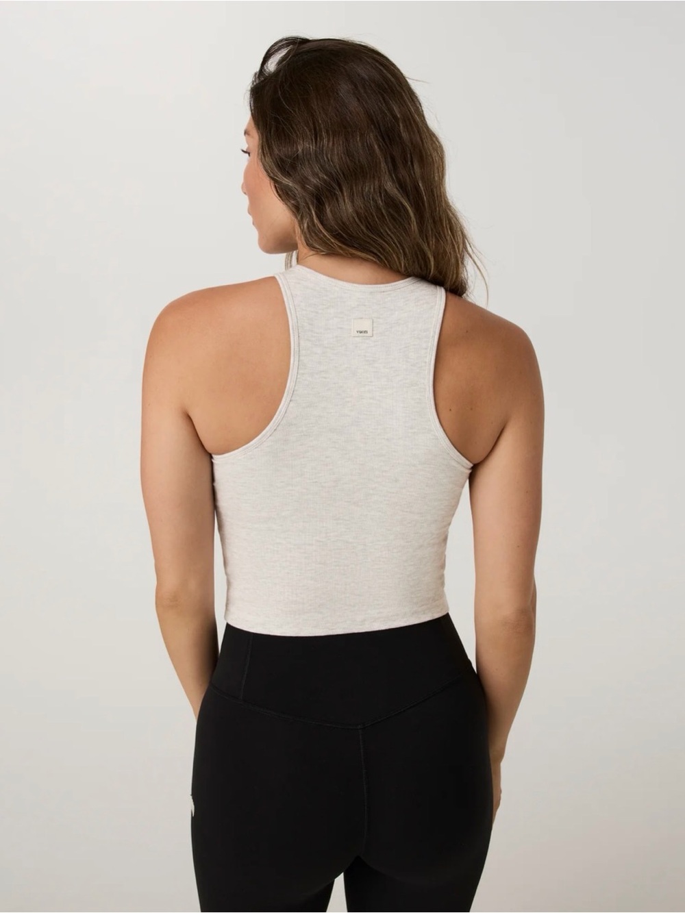 Vuori Pose Plyo Tank in heather